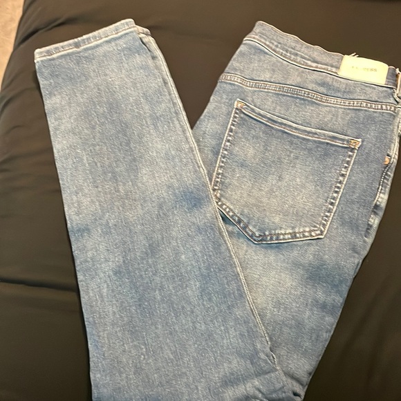 Express light wash mid rise skinny jeans SZ 14R